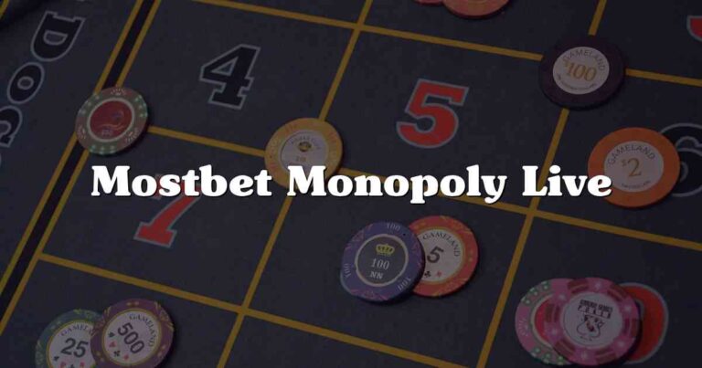 Mostbet Monopoly Live